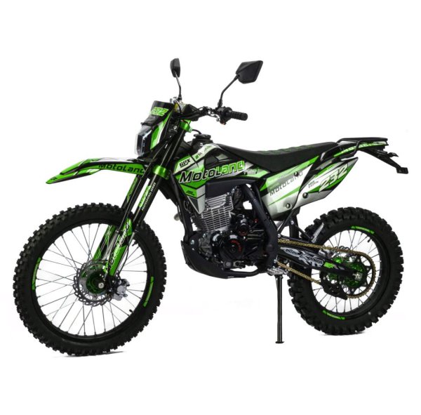 Мотоцикл Кросс Motoland 300 XT300 HS 175FMM (PR5) ПТС зеленый