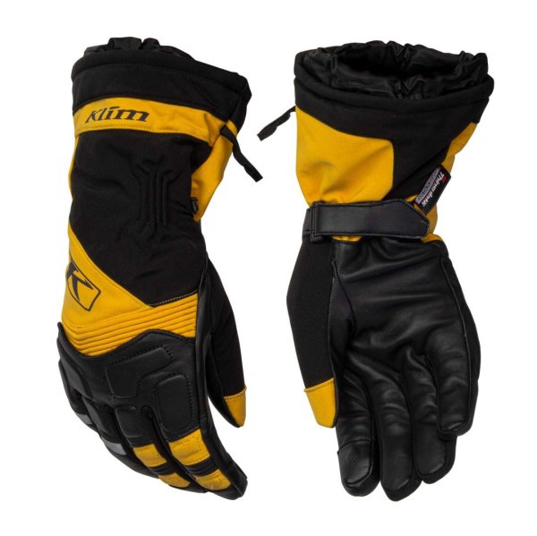 Перчатки для снегохода KLIM Elite #1 yellow (L)