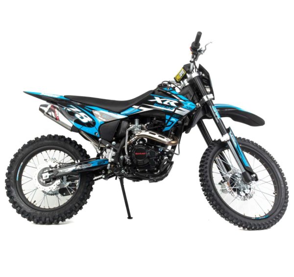 Мотоцикл Кросс Motoland XR300 LITE синий (175FMM)