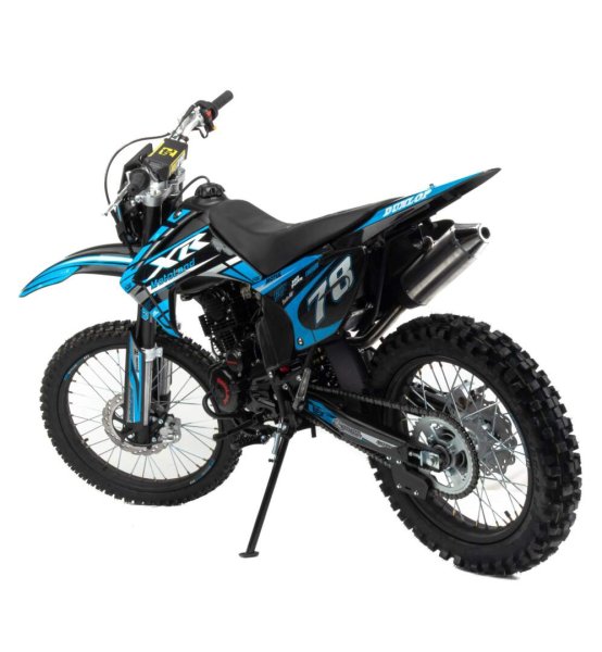 Мотоцикл Кросс Motoland 300 XR300 LITE синий (175FMM)