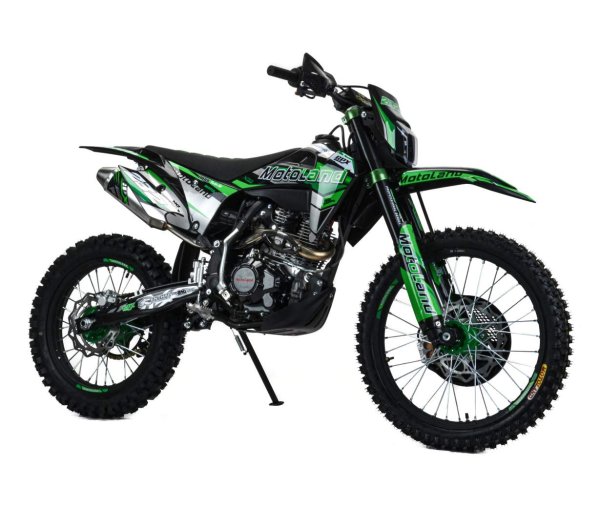Мотоцикл Кросс Motoland XT300 HS (175FMM 4V) зеленый