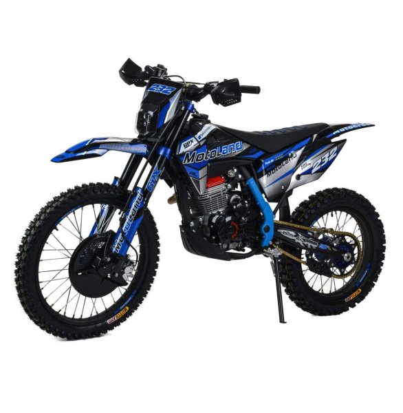 Мотоцикл Кросс Motoland XT300 HS (175FMM 4V) синий